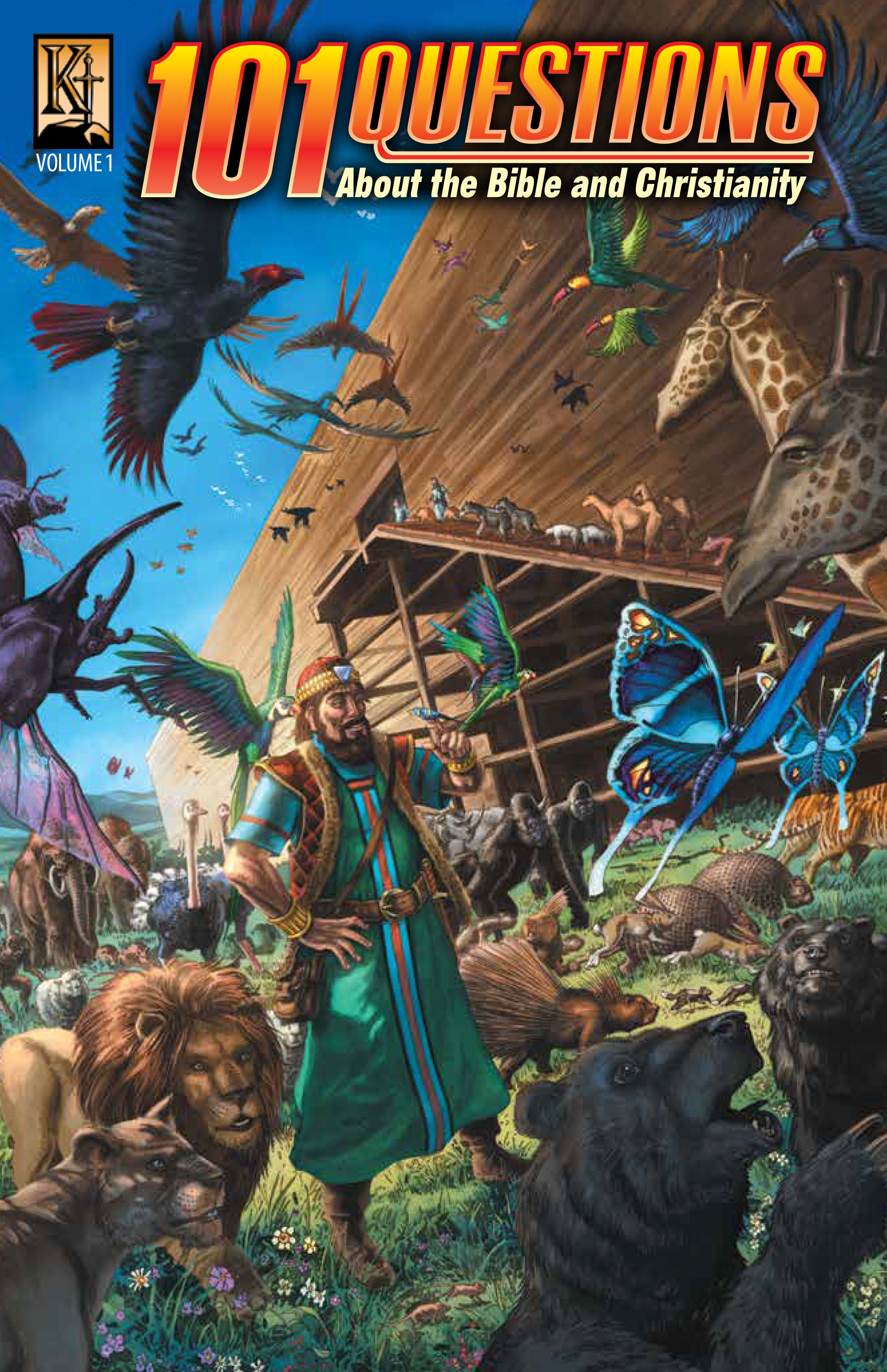 Gambling, Fate, Baptism, Astrology, the Ark (#06 in 101 Questions About The Bible Kingstone Comics Series)