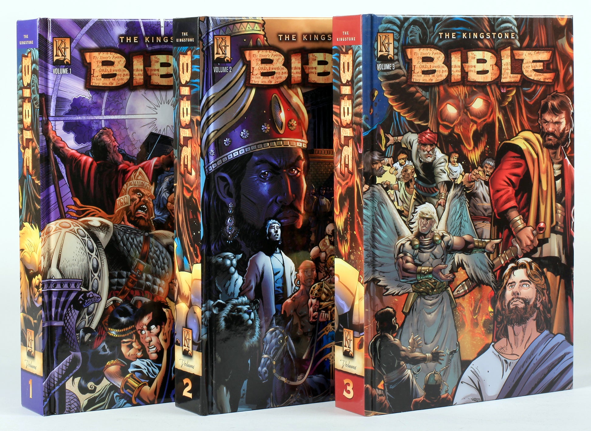 Kingstone Comic Bible Trilogy (Kingstone Graphic Novel Series)