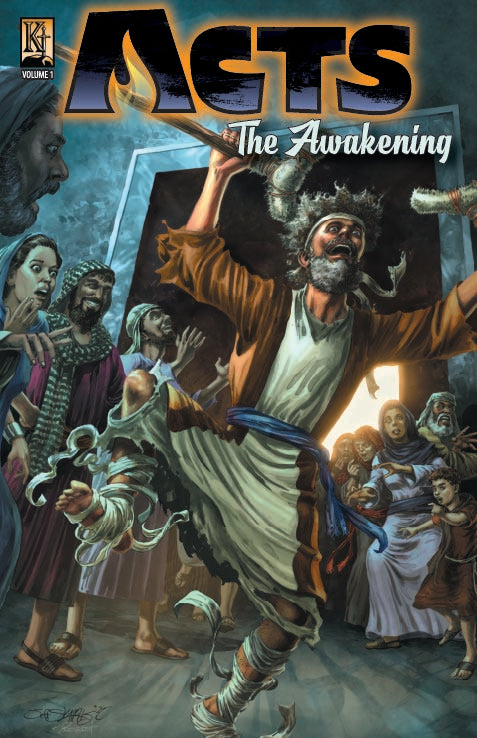 Acts 1 - the Awakening (Christ Ascends and the Church is Birthed) (The Kingstone Comic Bible Series)