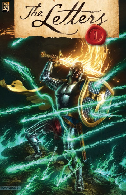 The Letters 1: Romans, 1-2 Corinthinans, Galatians, Ephesians (The Kingstone Comic Bible Series)