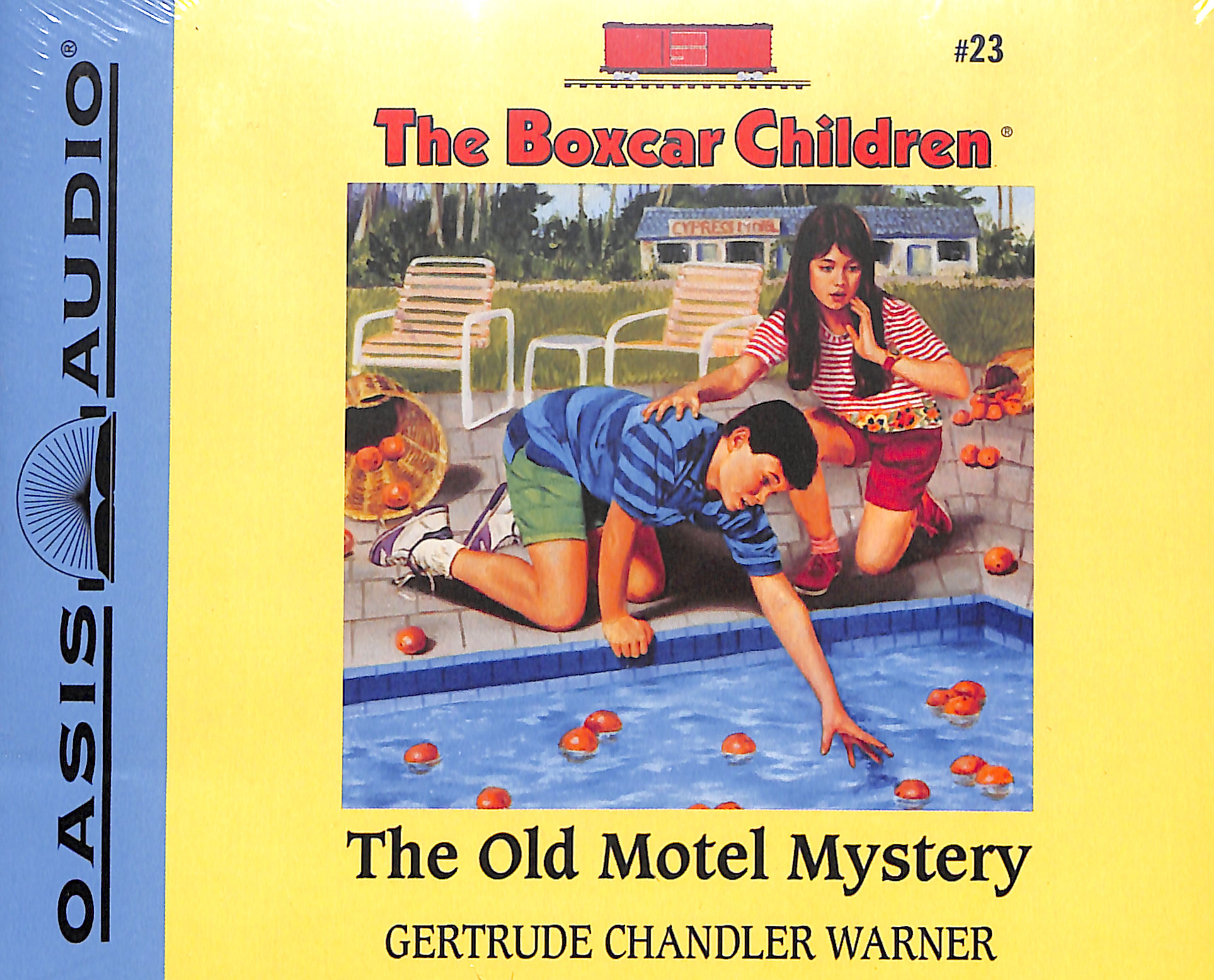 The Old Motel Mystery (Unabridged, 2cds) (#023 in Boxcar Children Audio Series)