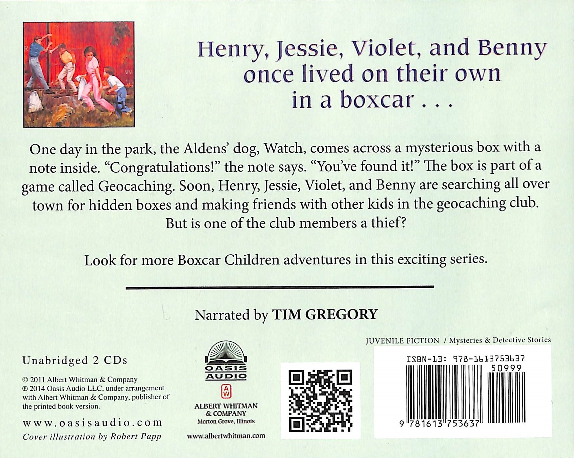 The Box That Watch Found (Unabridged, 2cds) (#113 in Boxcar Children Audio Series)