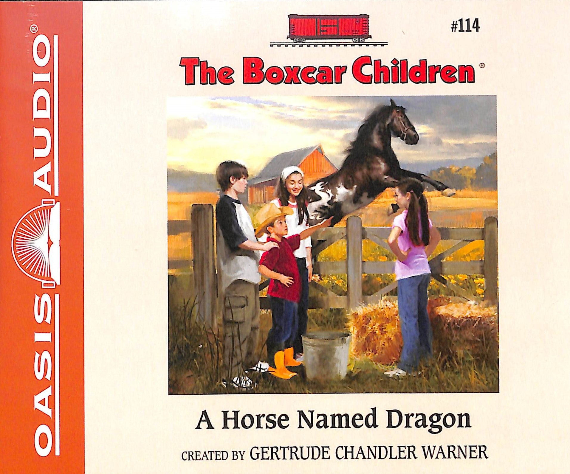 A Horse Named Dragon (#114 in Boxcar Children Audio Series)