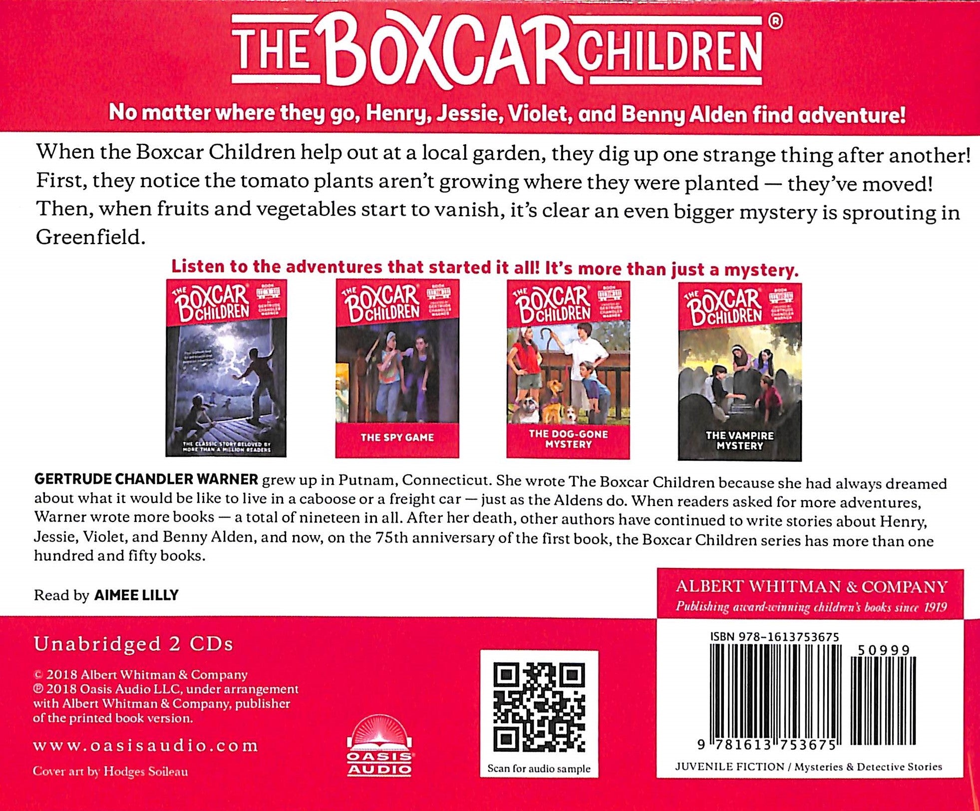 The Mystery of the Traveling Tomatoes (Unabridged, 2 CDS) (#117 in Boxcar Children Audio Series)