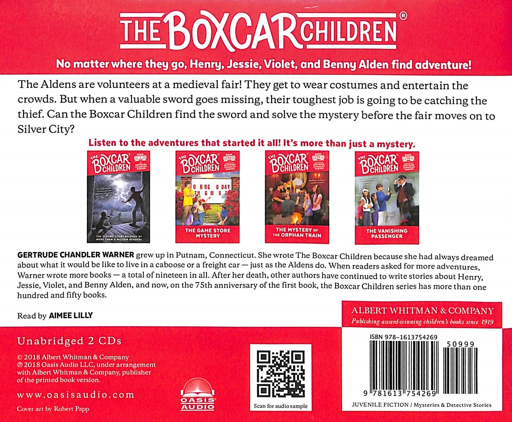 The Sword of the Silver Knight (Unabridged, 2 CDS) (#103 in Boxcar Children Audio Series)