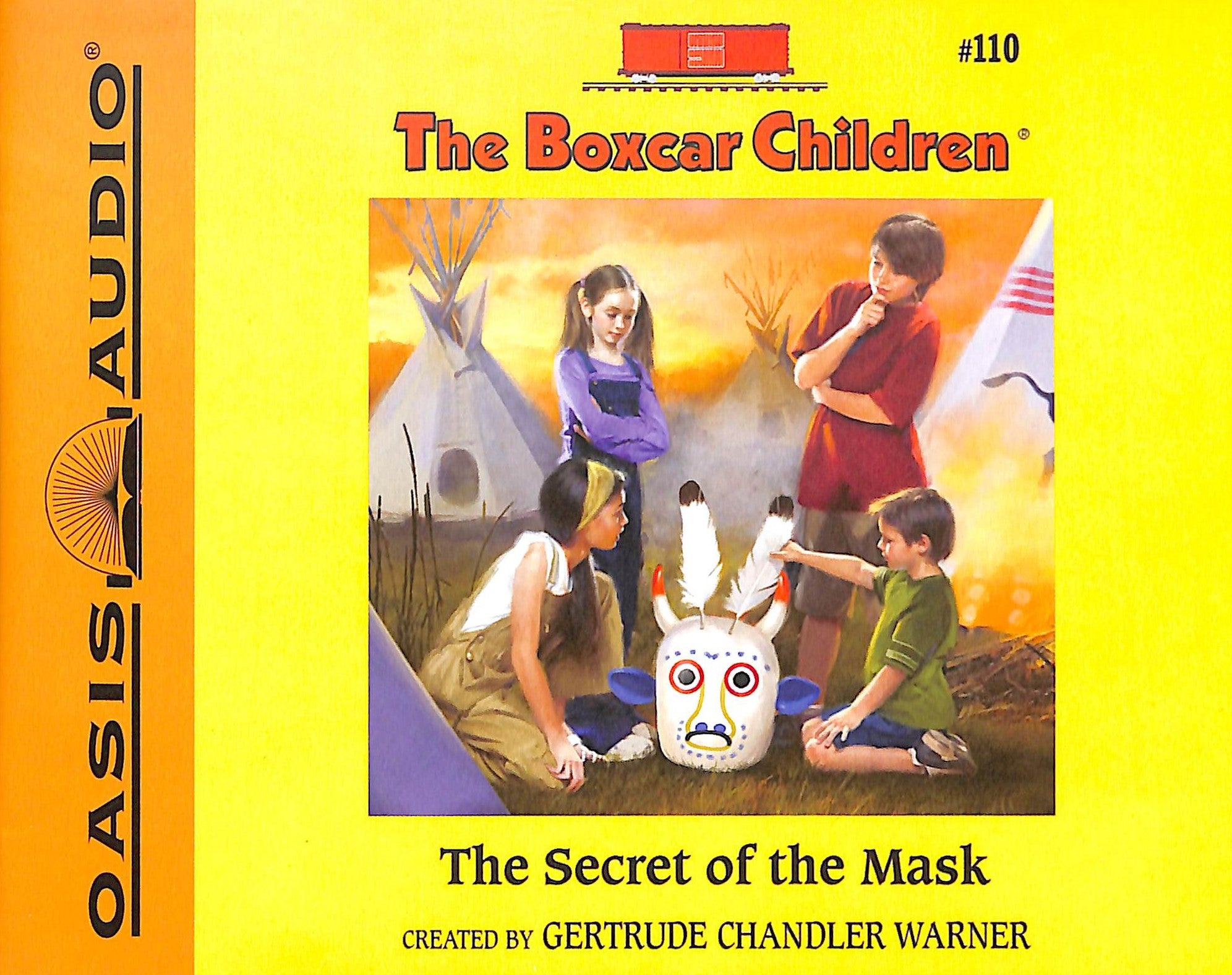 The Secret of the Mask (Unabridged, 2 CDS) (#110 in Boxcar Children Audio Series)