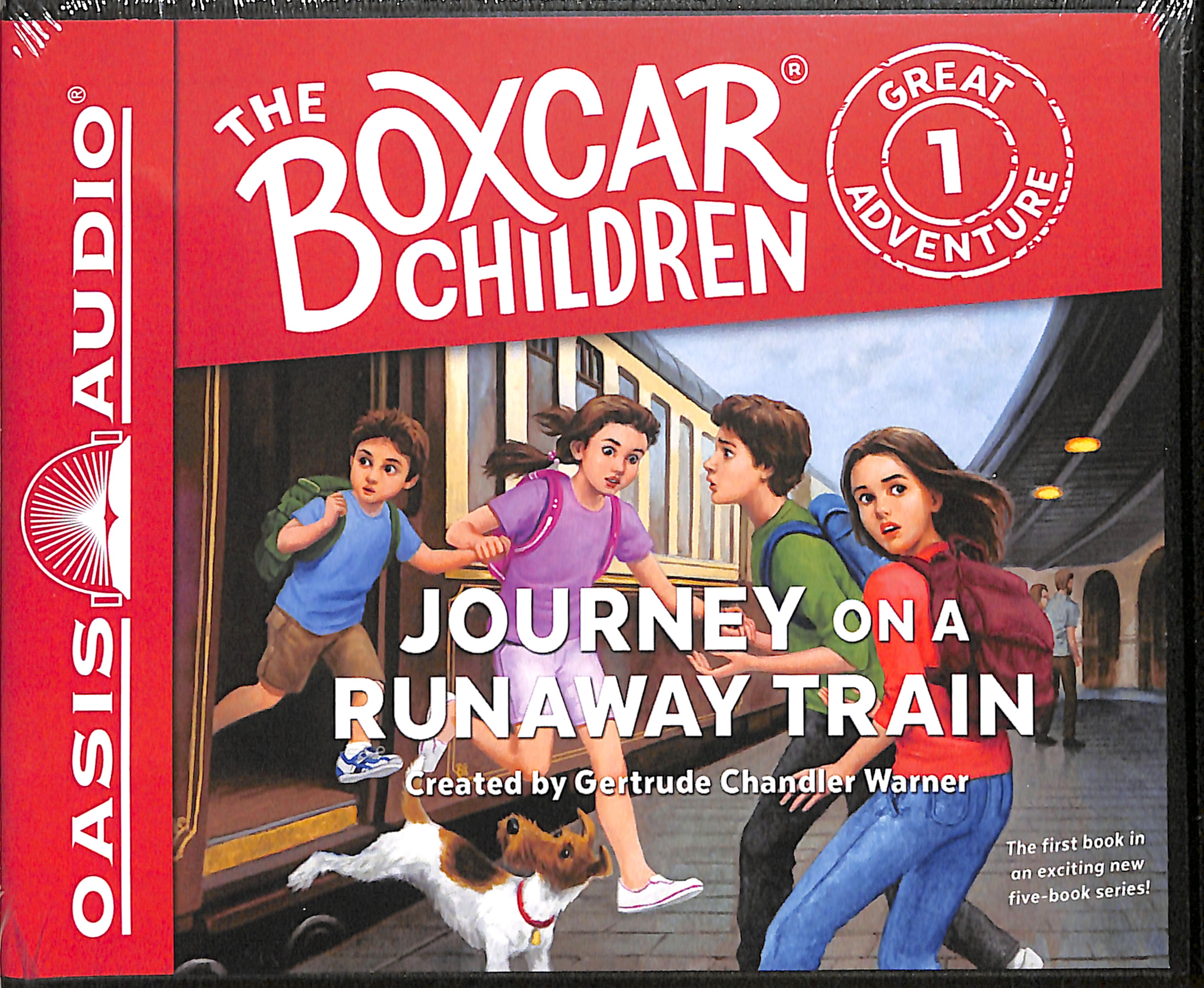 Journey on a Runaway Train (Unabridged, 2 CDS) (#01 in Boxcar Children Great Adventure Audio Series)