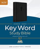 NIV Hebrew-Greek Key Word Study Bible Brown (Red Letter Edition)