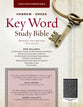 CSB Hebrew-Greek Key Word Study Bible Black (Red Letter Edition)