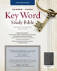 KJV Hebrew-Greek Key Word Study Bible Black Genuine Leather Indexed