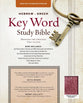 ESV Hebrew-Greek Key Word Study Bible Burgundy Indexed