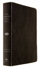 NKJV Jeremiah Study Bible Black Leatherluxe With Thumb-Indexing