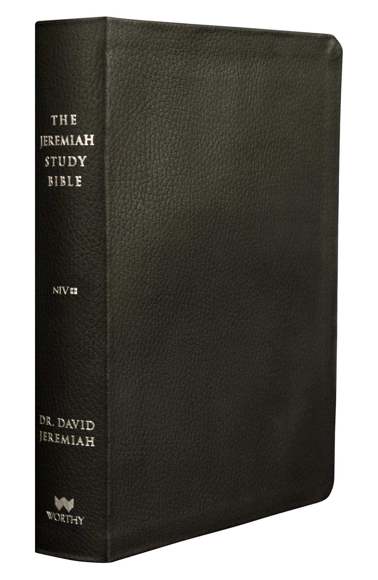 NIV Jeremiah Study Indexed Bible Black With Burnished Edges Leatherluxe
