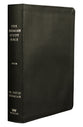 NIV Jeremiah Study Indexed Bible Black With Burnished Edges Leatherluxe