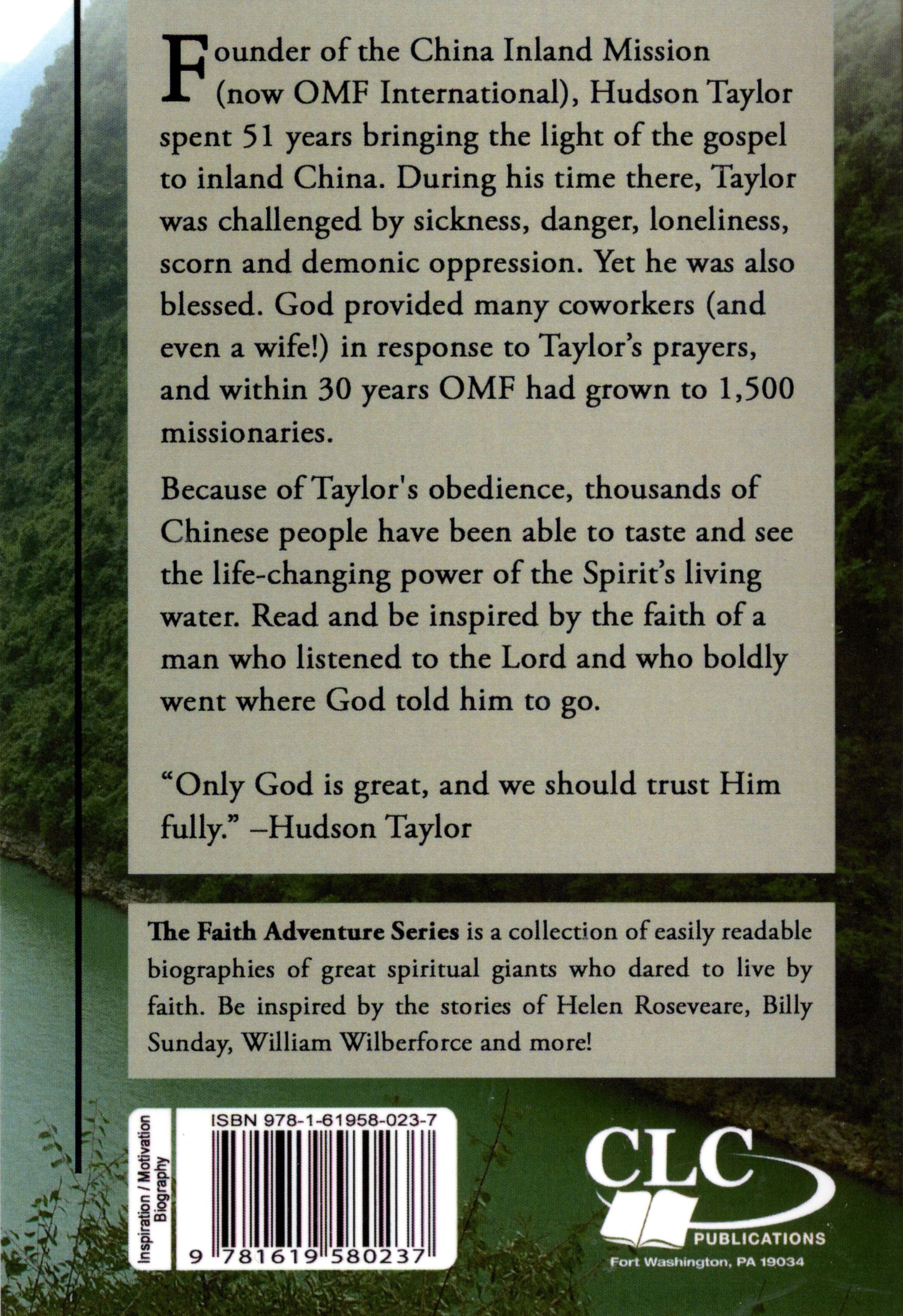 Hudson Taylor: Living Water