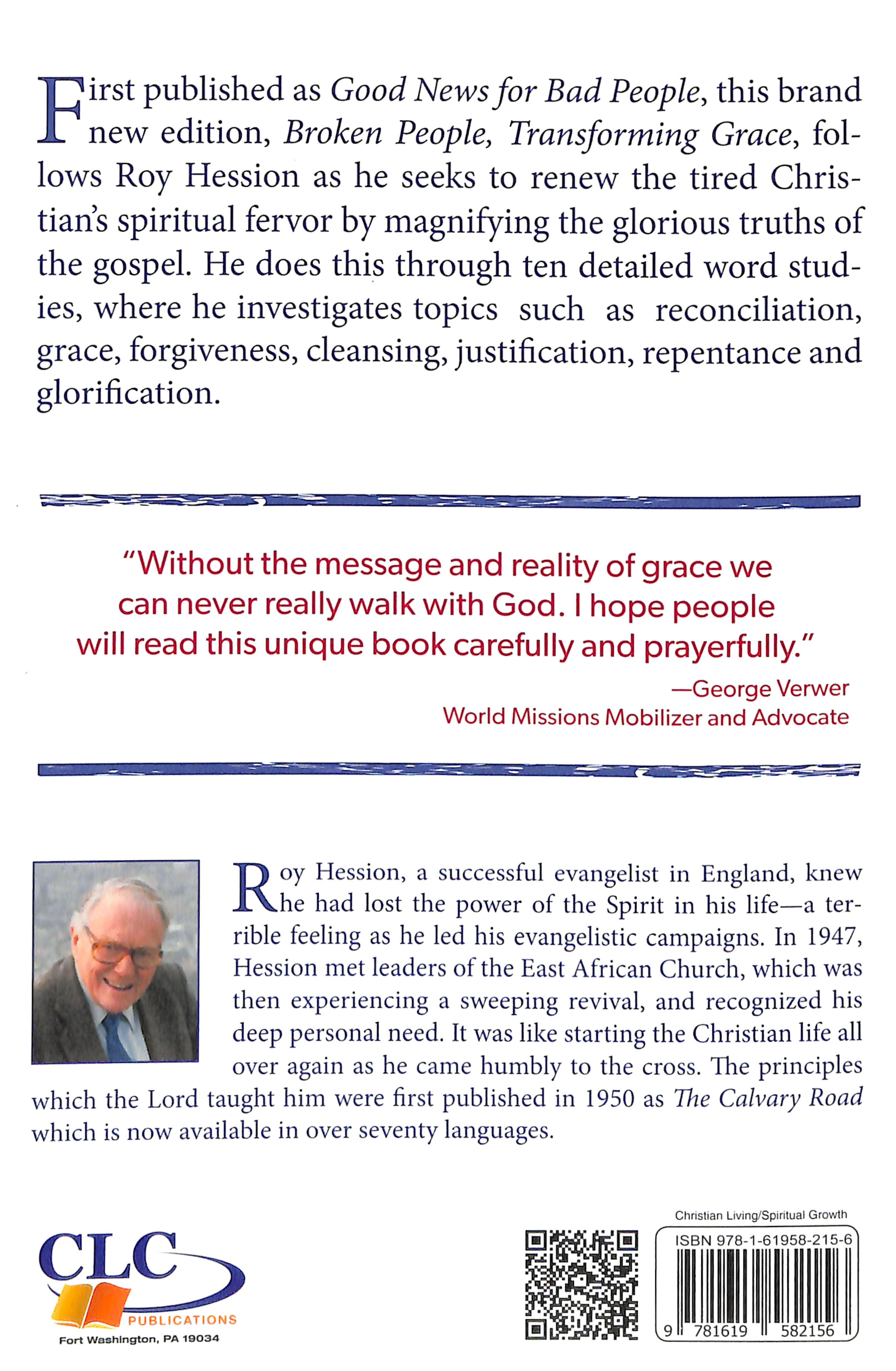 Broken People, Transforming Grace
