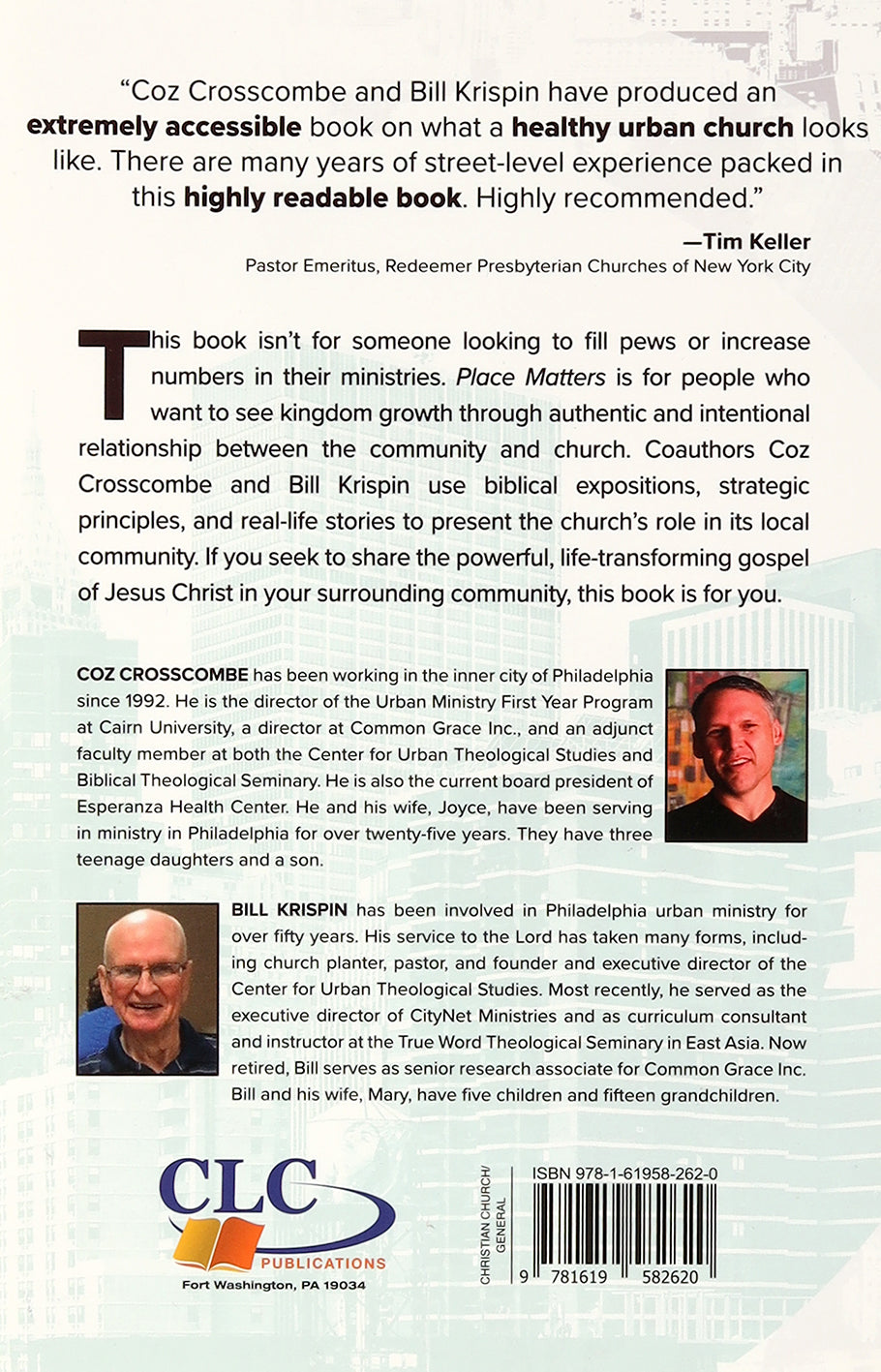 Place Matters: The Church For the Community