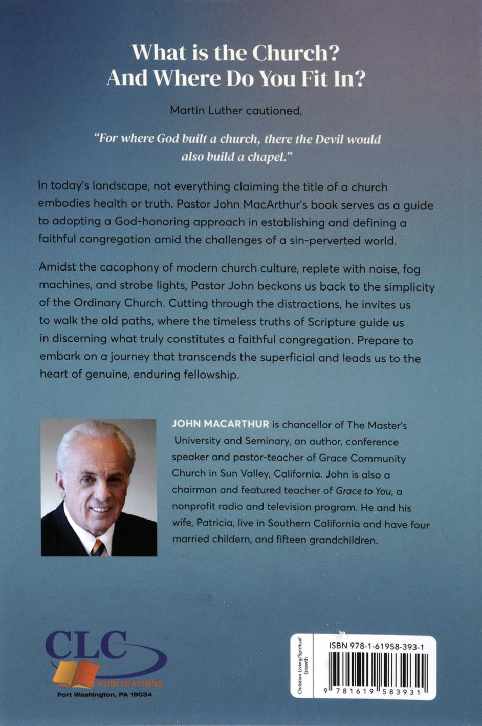 The Ordinary Church: Restoring the Biblical Model