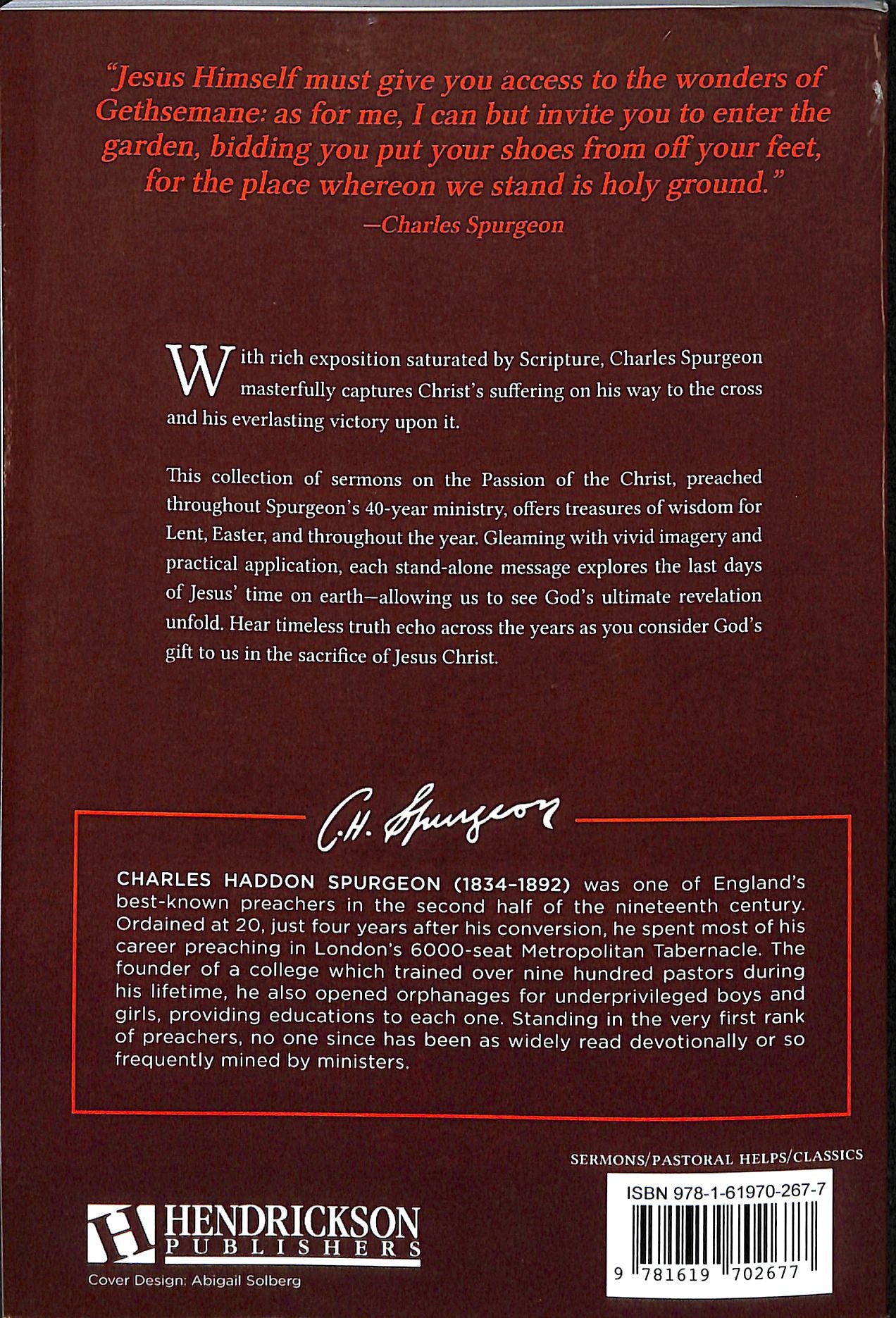 Sermons on the Passion of Christ
