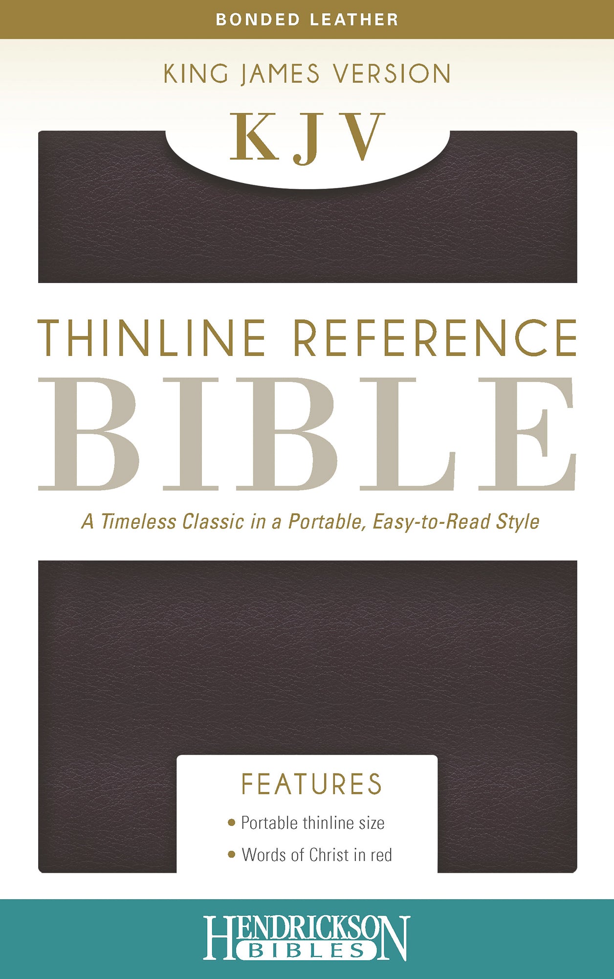 KJV Thinline Bible Burgundy