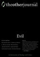 Other Journal: The Evil