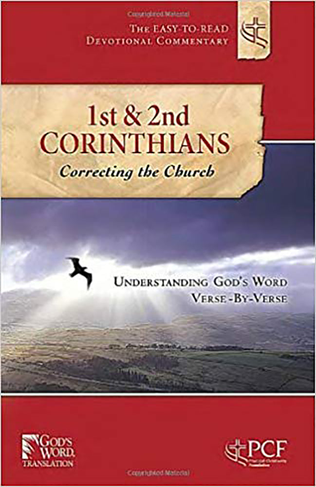 1st and 2nd Corinthians: Correcting the Church (Easy To Read Devotional Commentary Series)
