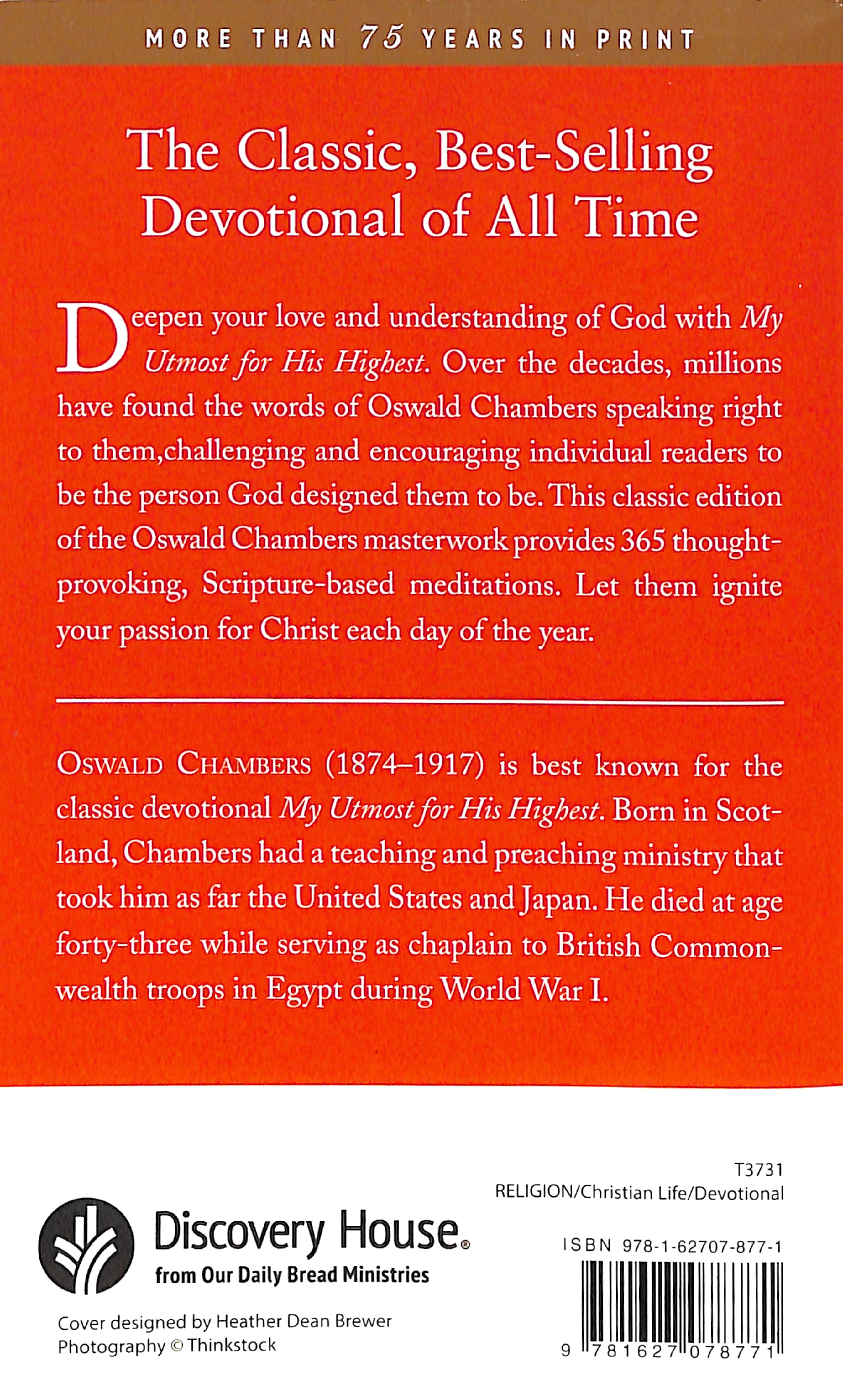 My Utmost For His Highest (Classic Edition)
