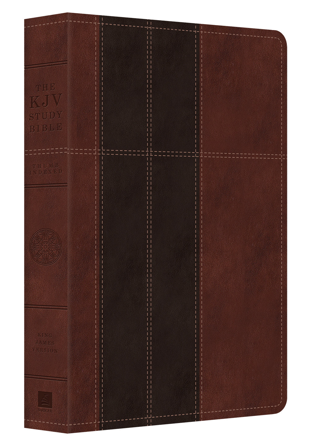 KJV Study Indexed Bible Dark Brown/Brown