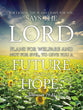 Wall Chart: Jeremiah 29:11 (Laminated)