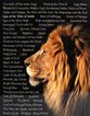 Wall Chart: Lion of Judah: Names of Christ (Laminated)