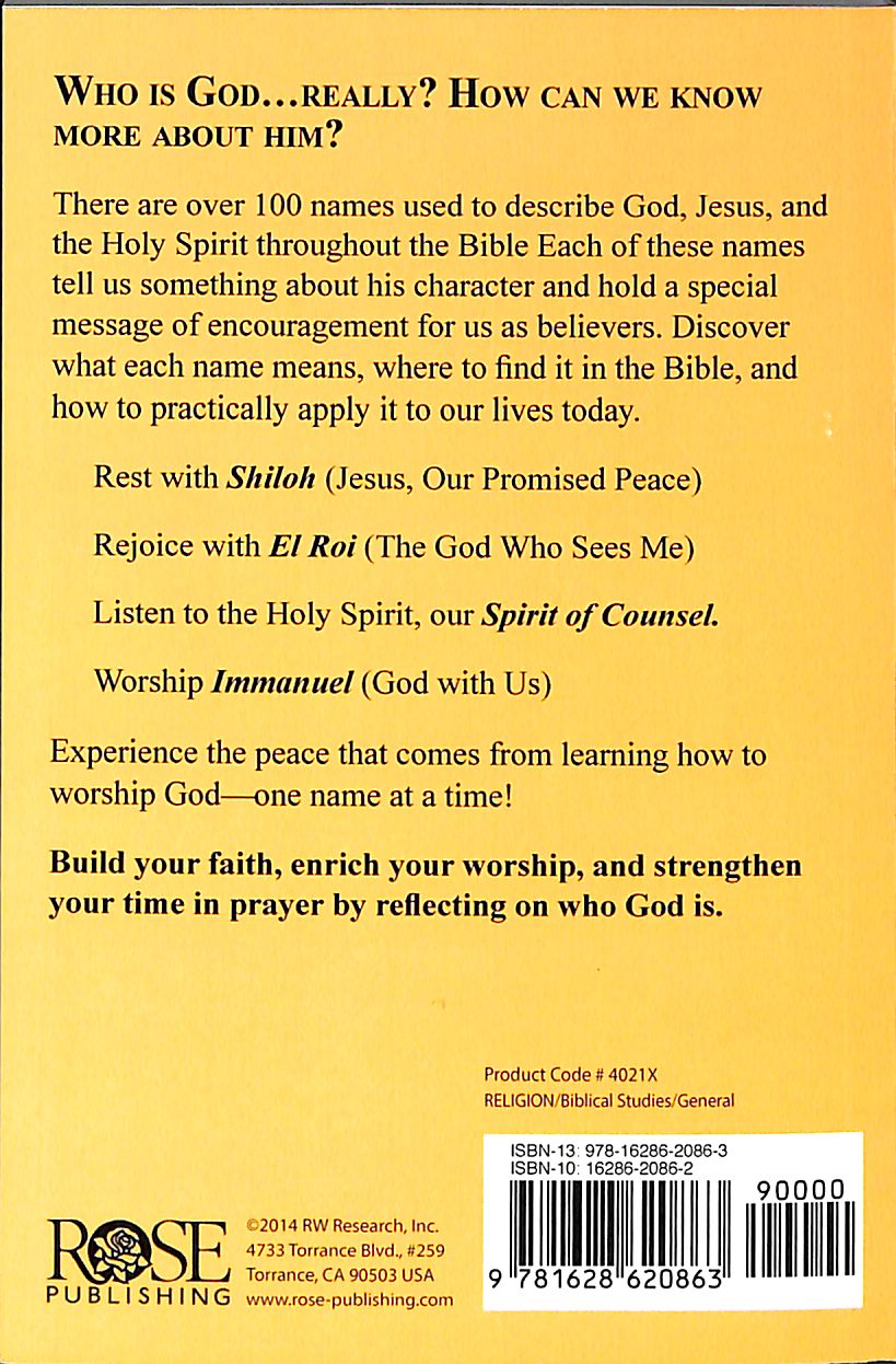 Names of God (Rose Guide Series)