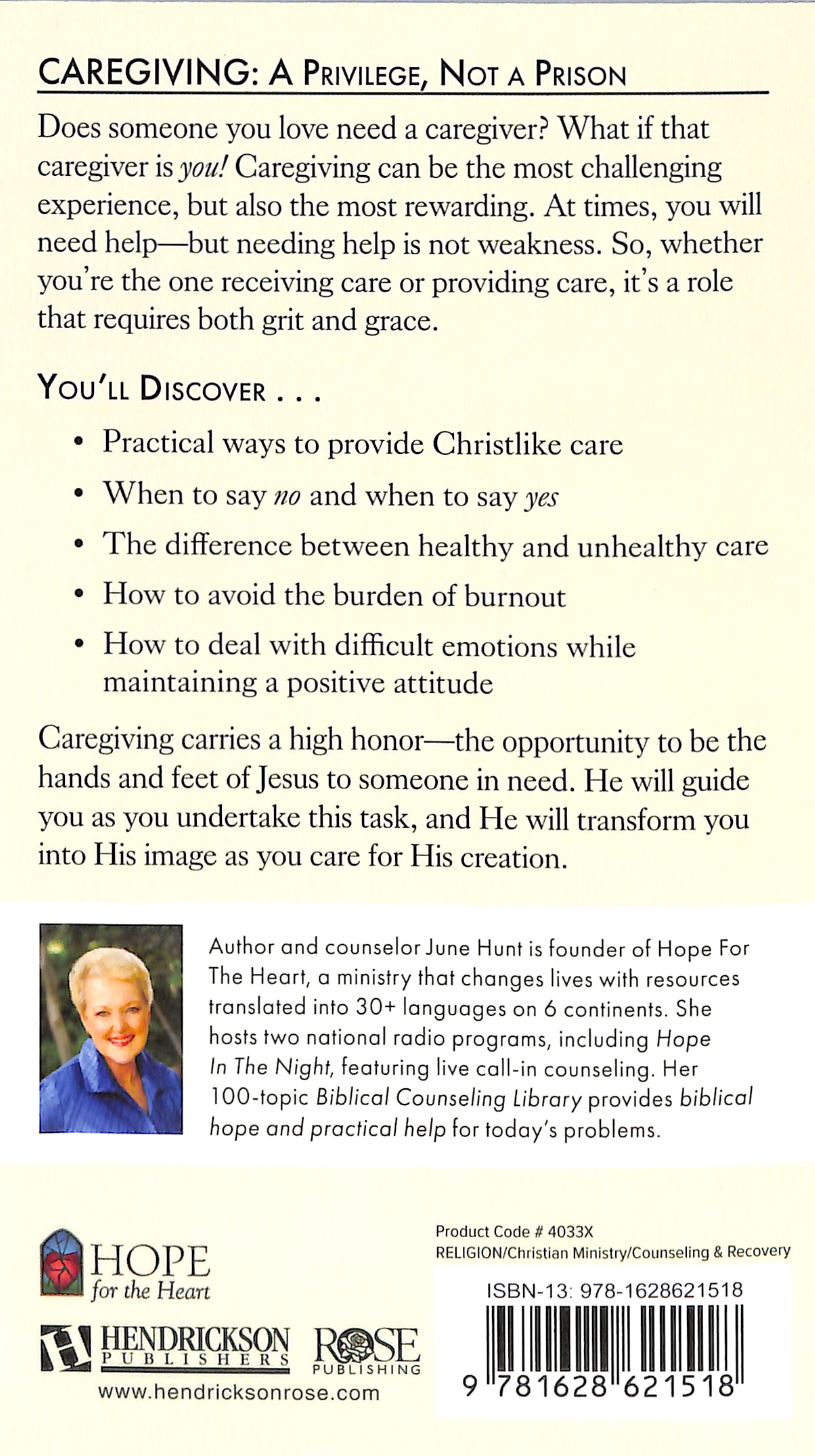Caregiving: A Privilege, Not a Prison
