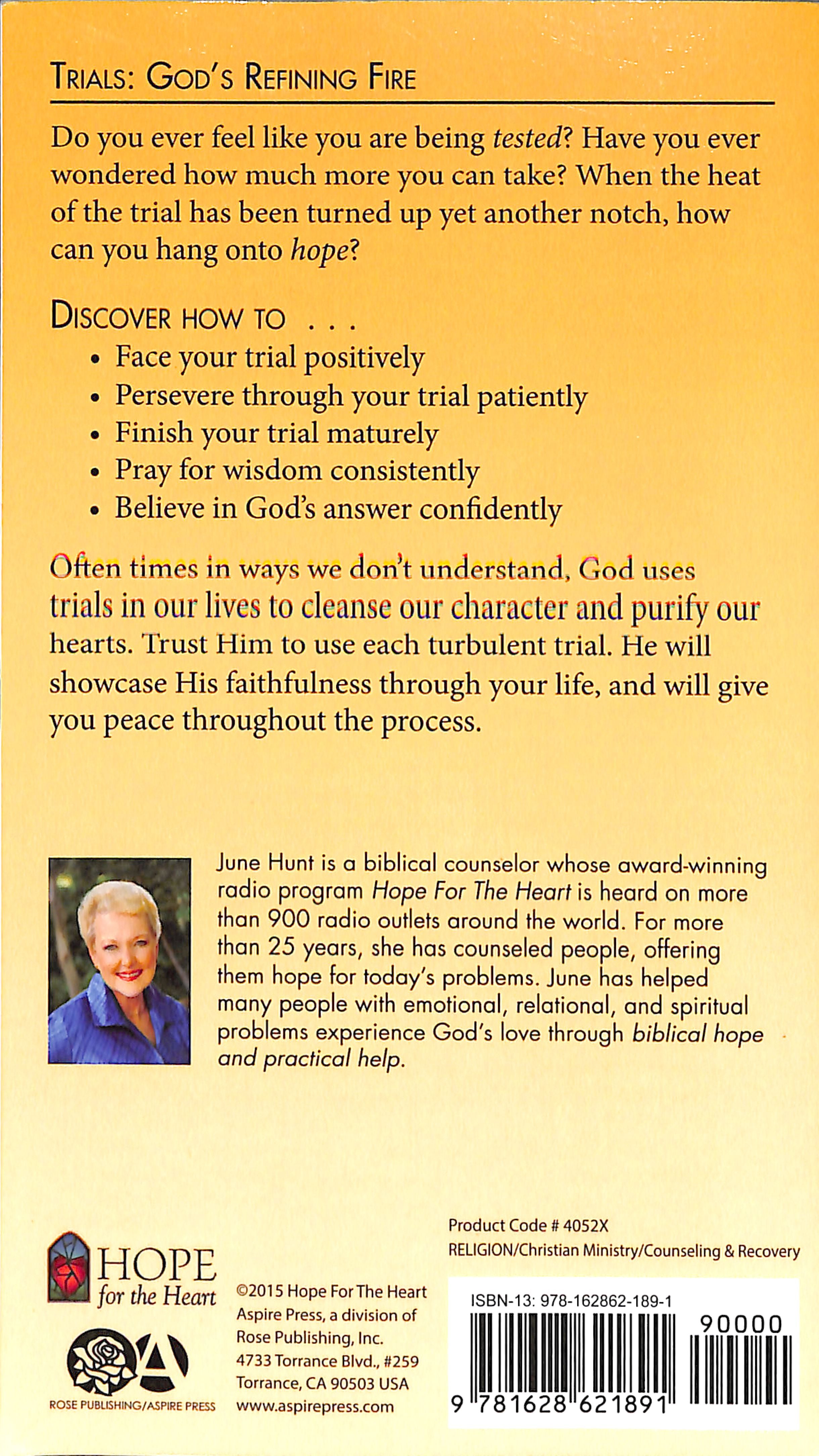 Trials (Hope For The Heart Series)