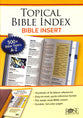 Topical Index: Bible Insert, Ultra-Slim Bible Tools