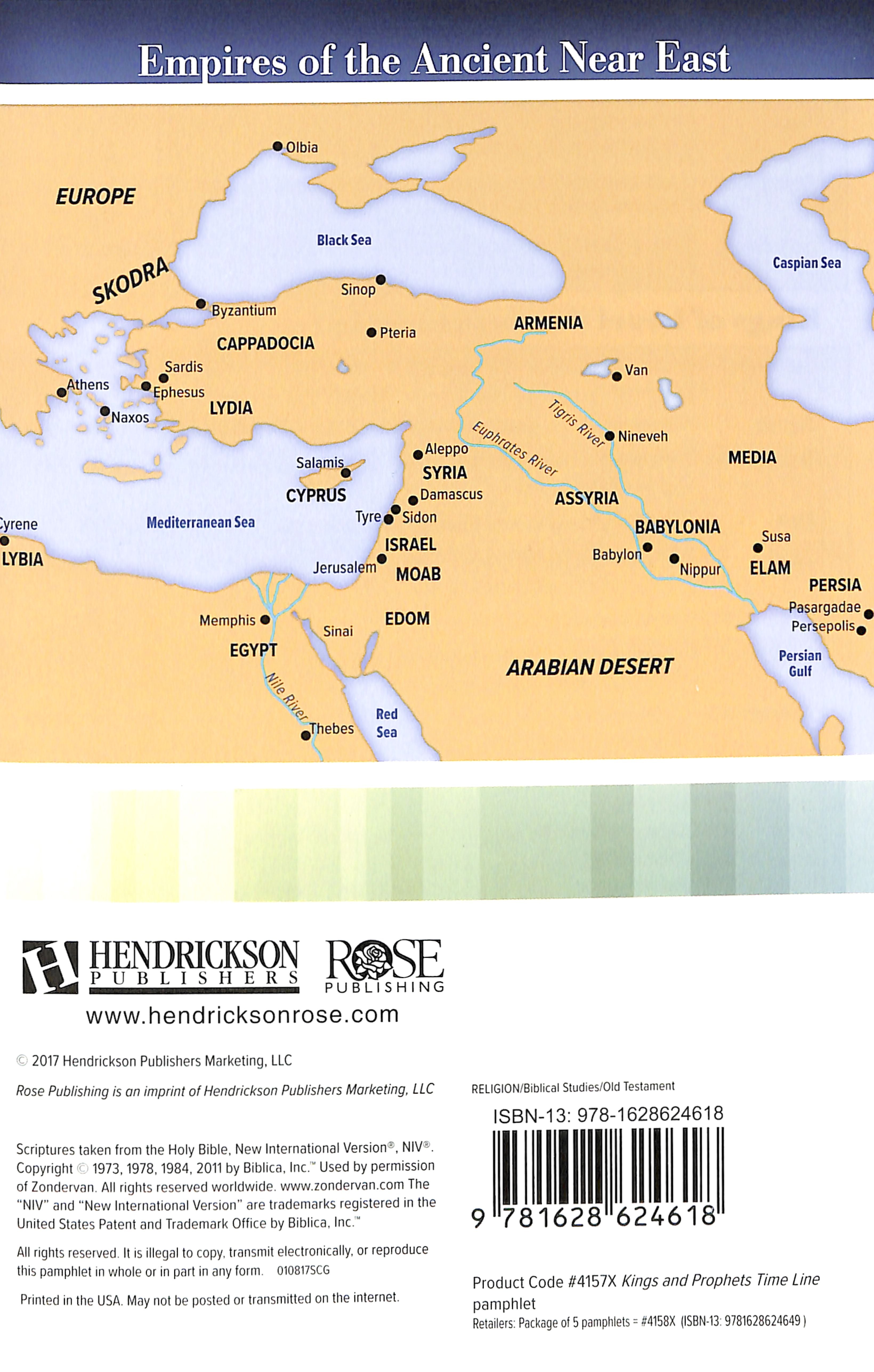 Kings & Prophets Time Line (Rose Guide Series)