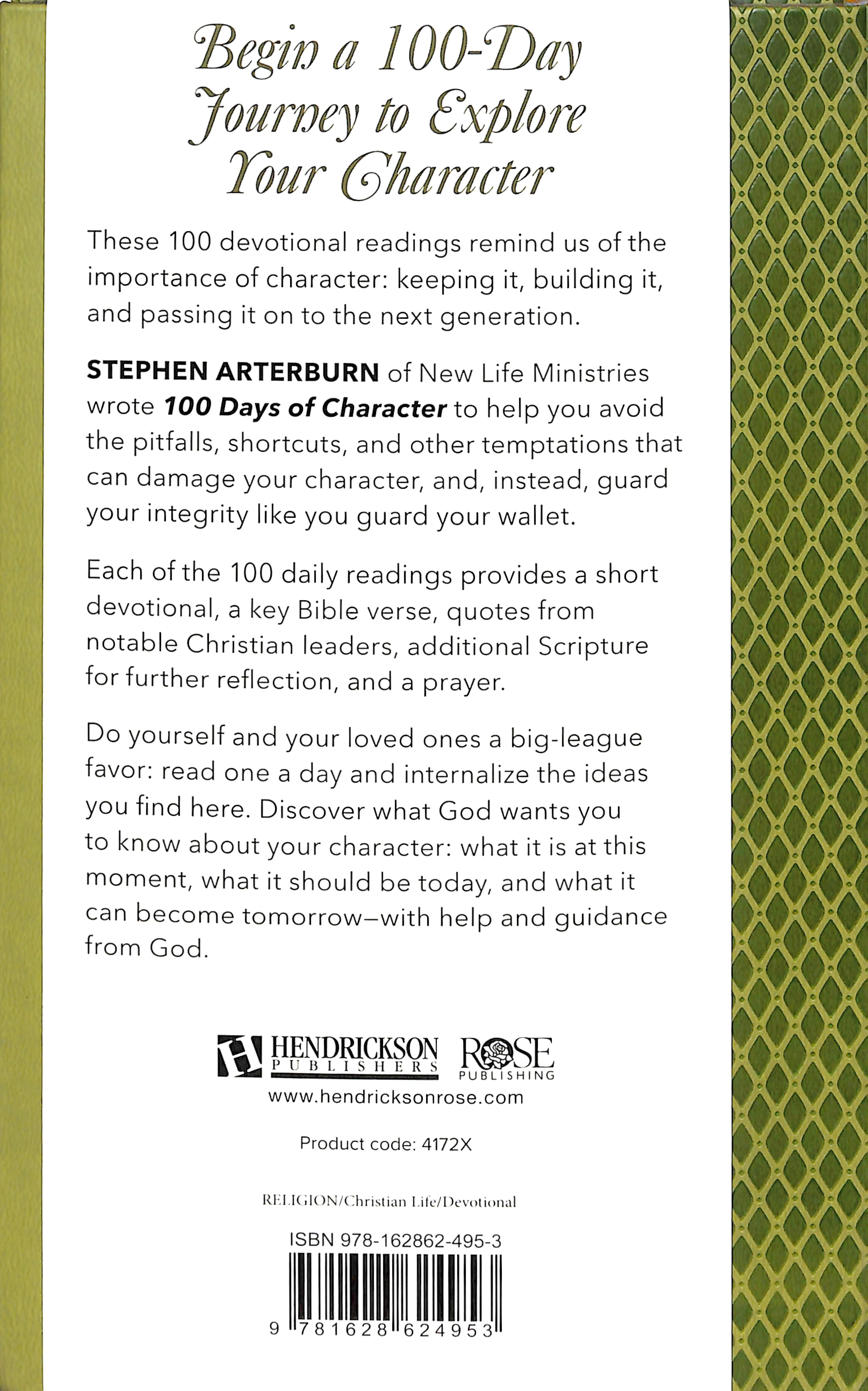 100 Days of Character Daily Devotional