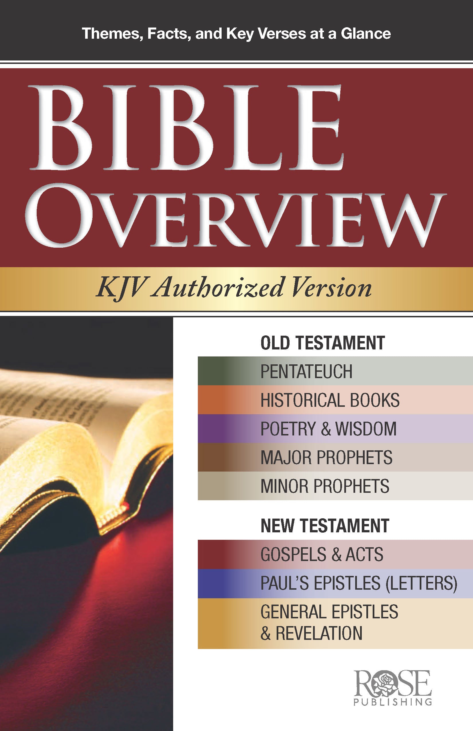 Bible Overview KJV Authorized Version (Rose Guide Series)