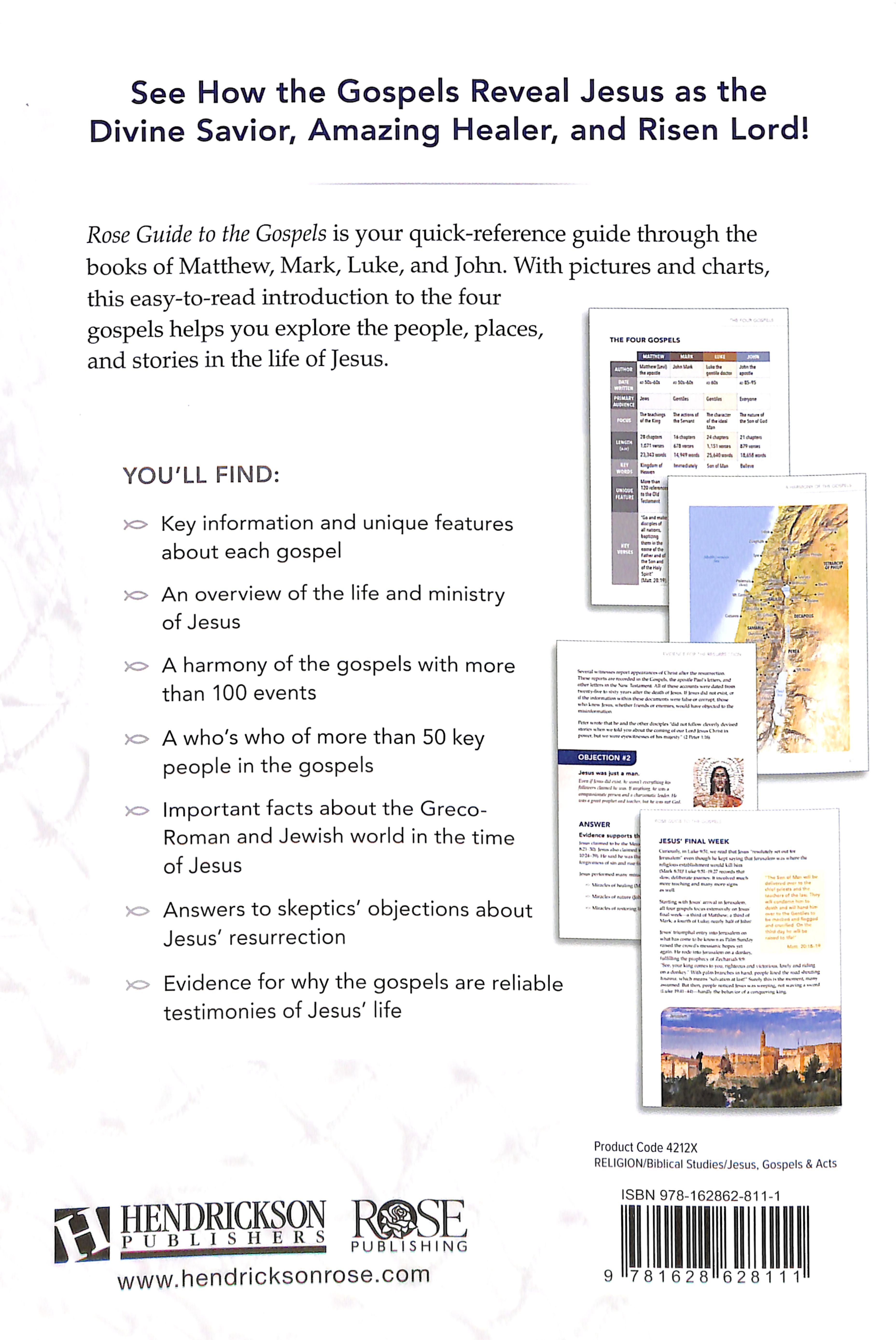 Rose Guide to the Gospels: Side-By-Side Charts and Overviews