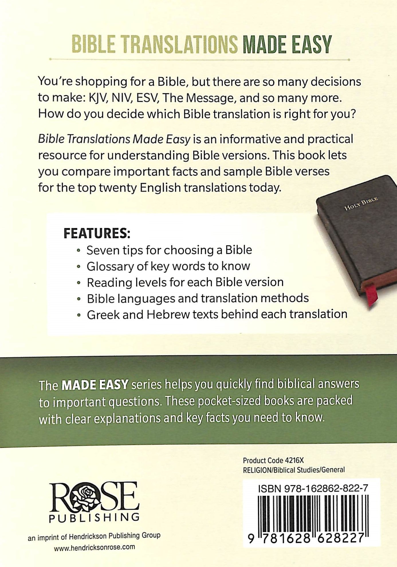 Bible Translations (Made Easy Series)