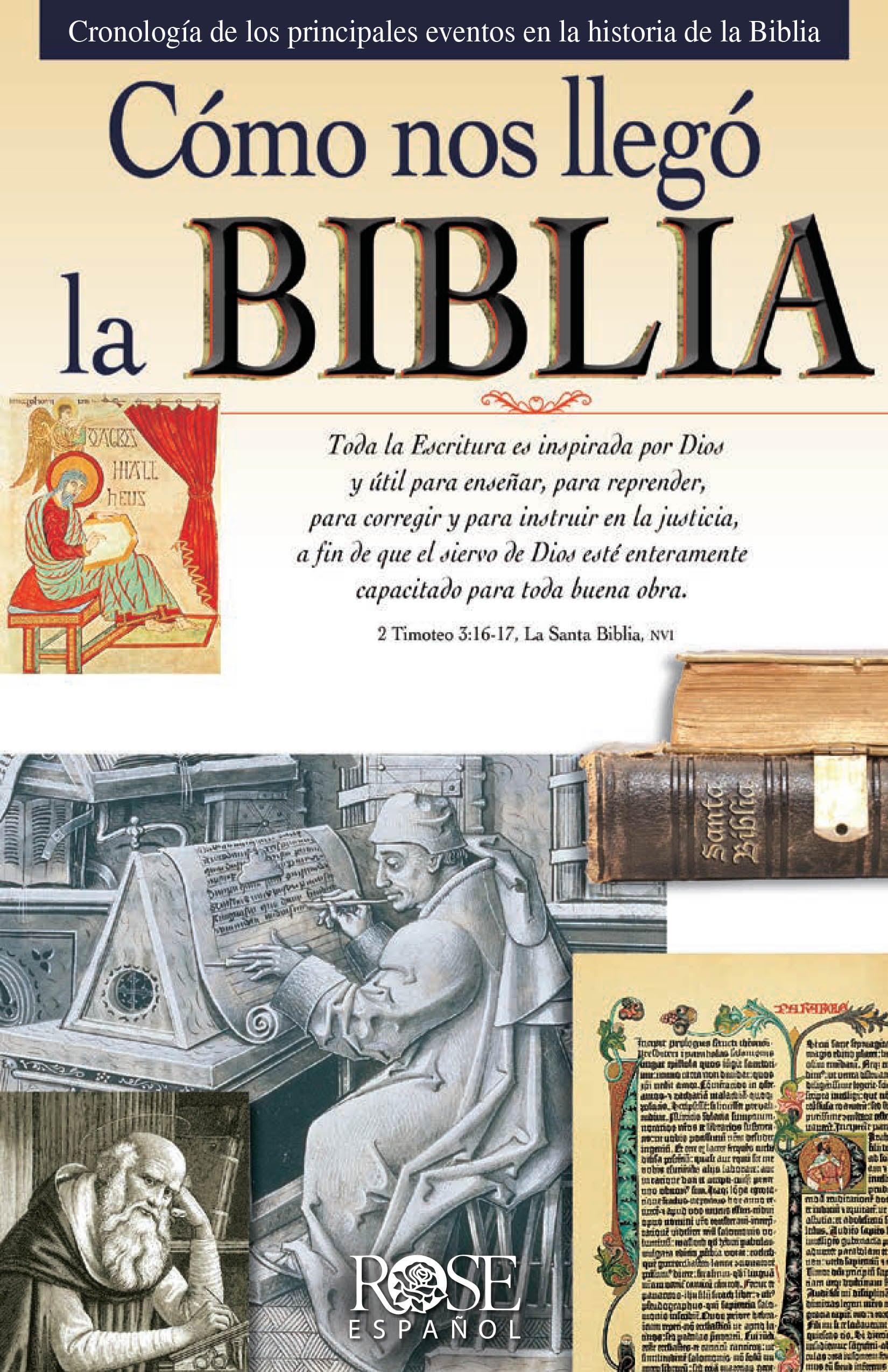 Tract Cmo Nos Lleg La Biblia: Cronologa De Los Principales Eventos En La Historia De La Biblia (Spanish)