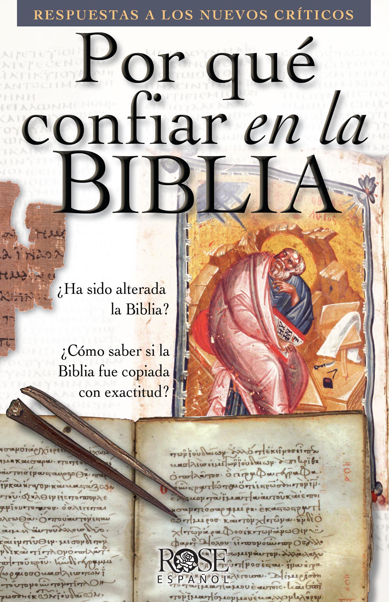 Tract Por Qu Confiar En La Biblia: Respuestas a Los Nuevos Crticos (Spanish)