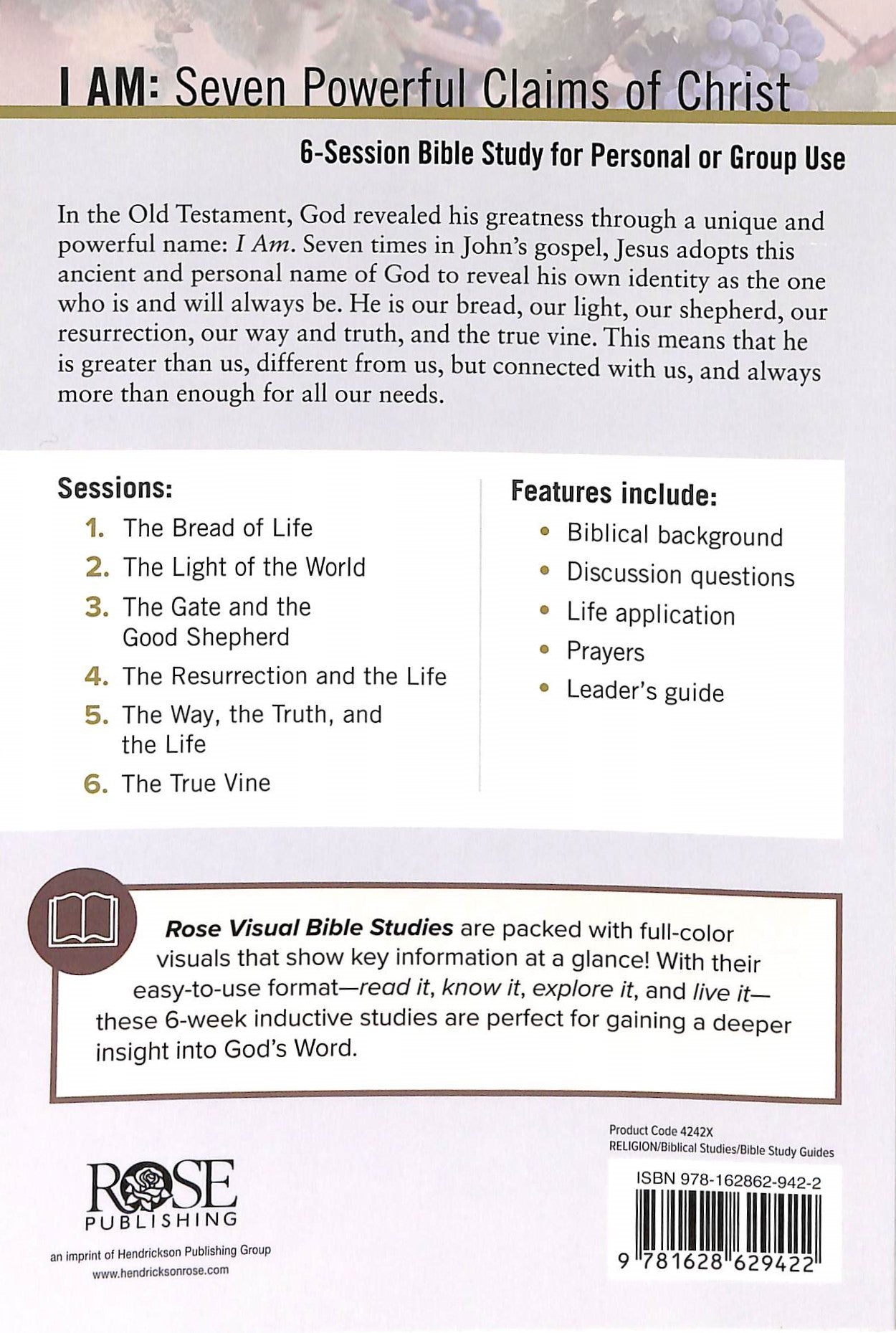 Rvbs: I Am (6 Sessions, Incl Leader's Guide)