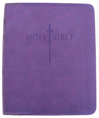 Kjver Thinline Personal Size Indexed Bible Purple Ultrasoft