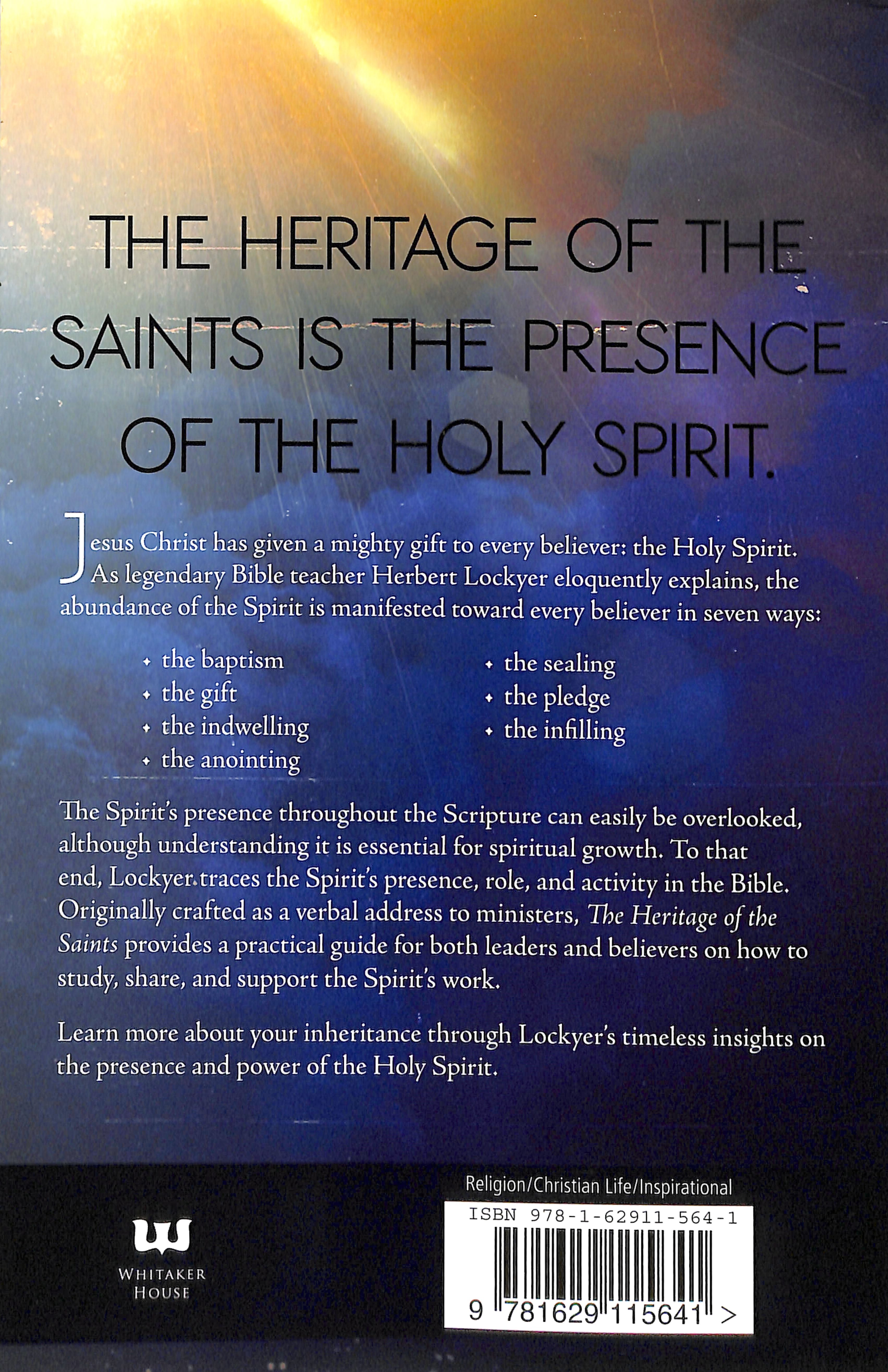 Heritage of the Saints: Studies in the Holy Spirit