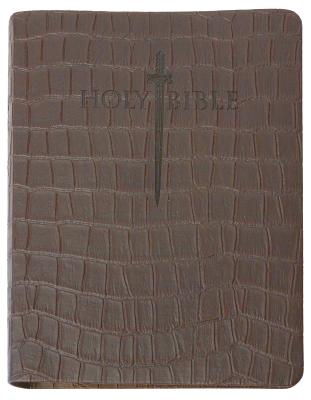 Kjver Thinline Bible Large Print Brown T-Rex Ultrasoft