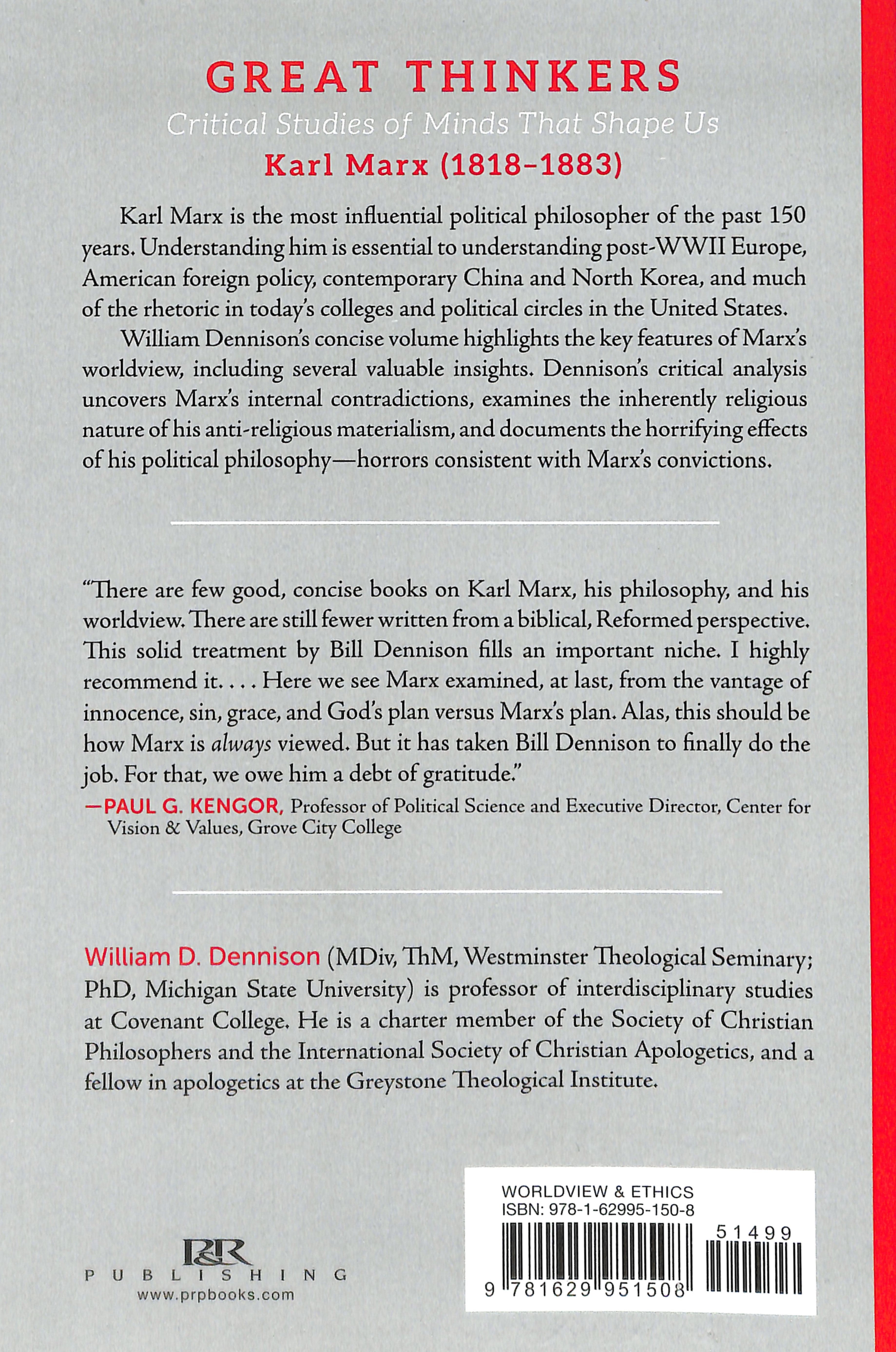 Karl Marx - Critical Studies of Minds That Shape Us (Great Thinkers Series)