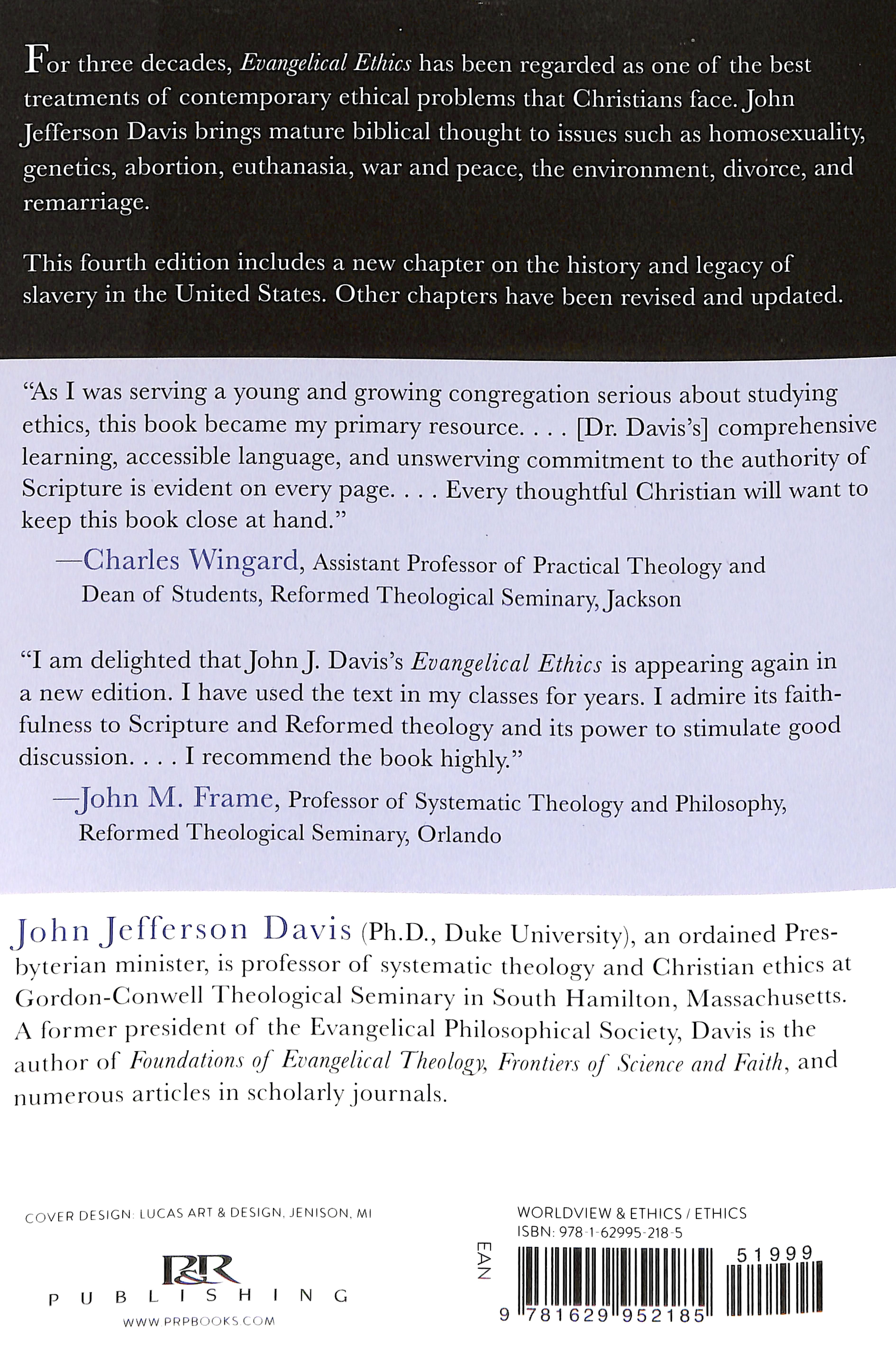 Evangelical Ethics: Issues Facing the Church Today (4th Edition)
