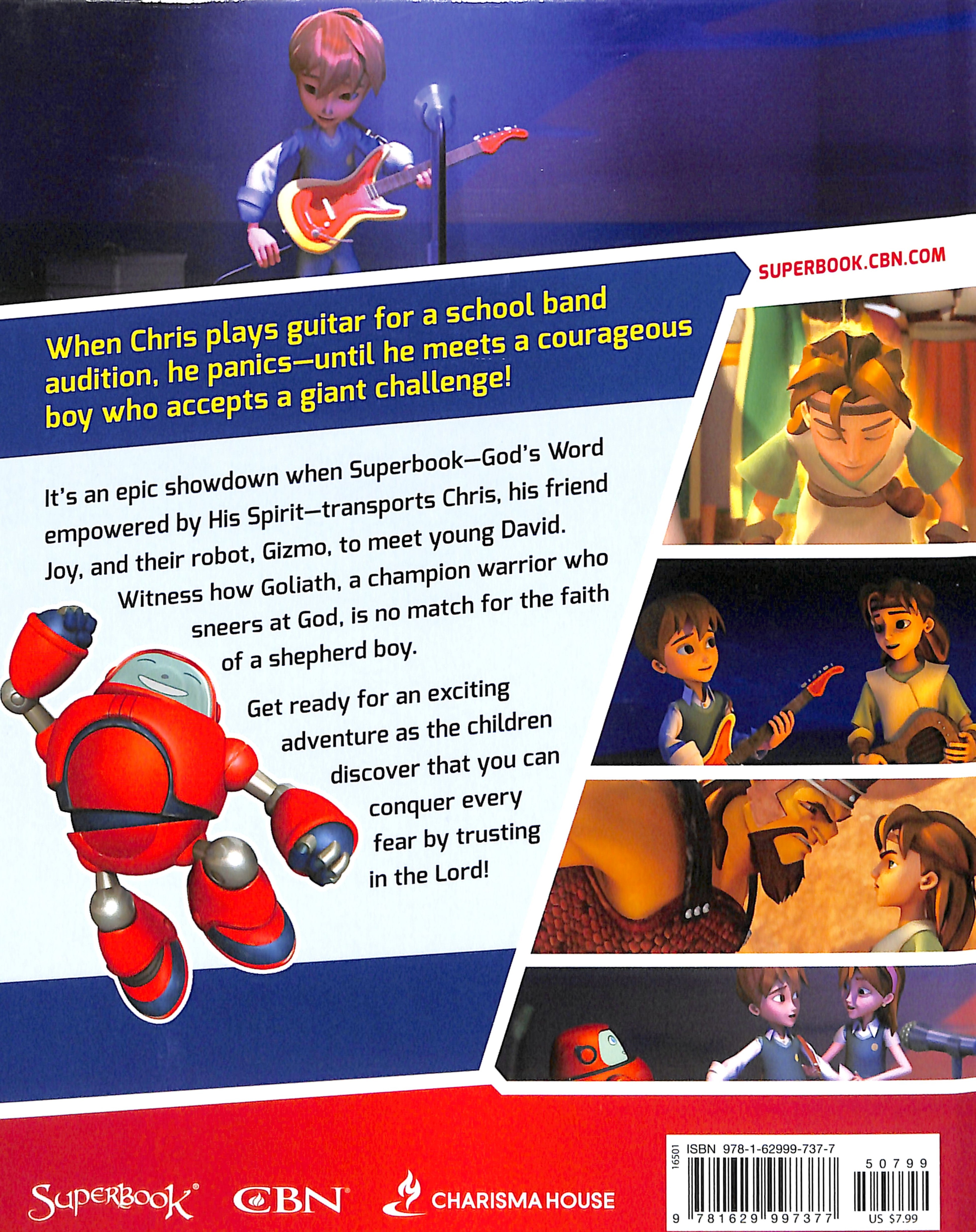 A Giant Adventure: David and Goliath (Superbook Series)