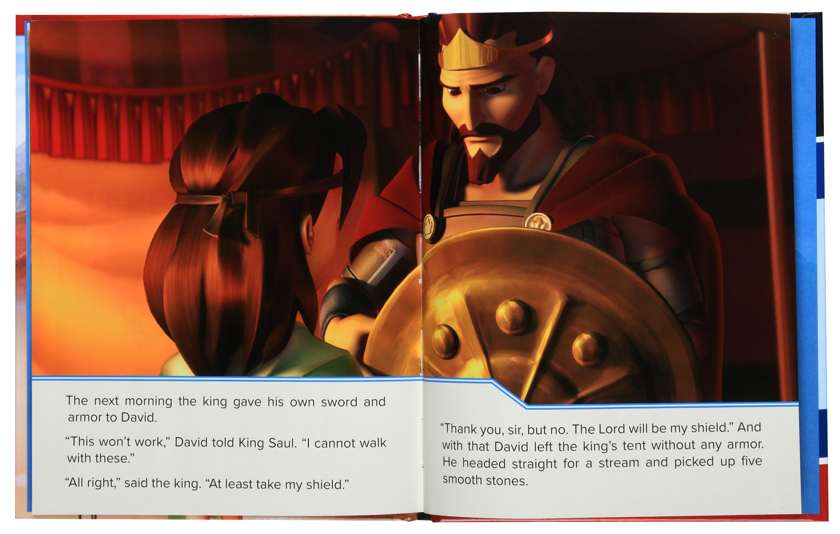 A Giant Adventure: David and Goliath (Superbook Series)