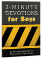 3-Minute Devotions For Boys